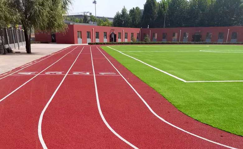 华体会透气型塑胶跑道