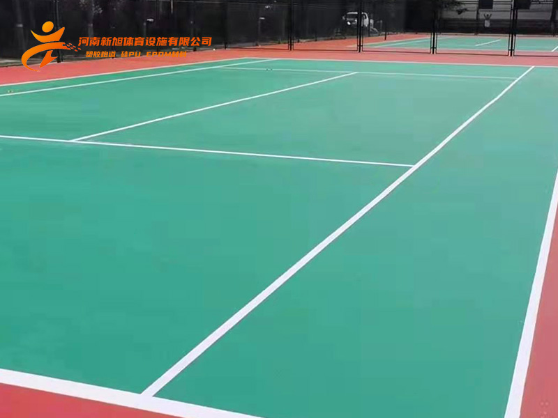 华体会硅pu羽毛球场